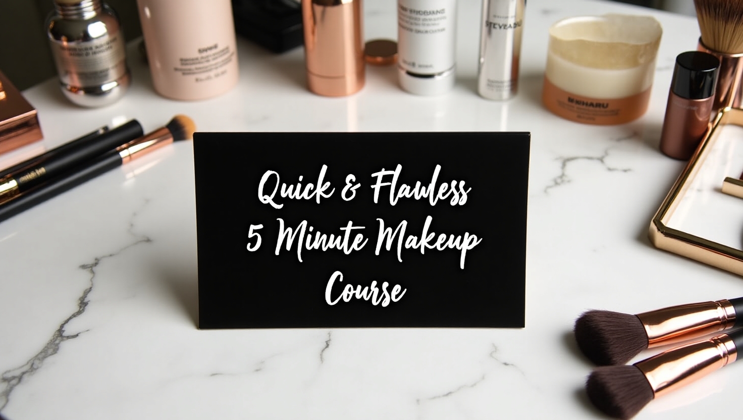 Quick & Flawless 5-Minute Makeup Course