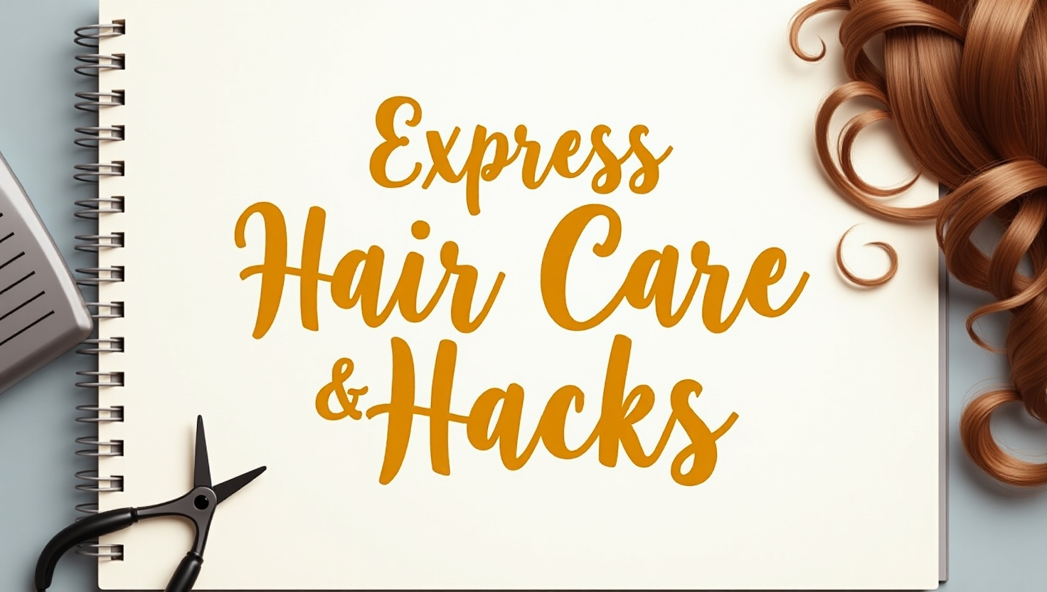 Express Hair Care & Styling Hacks – Digital Workbook